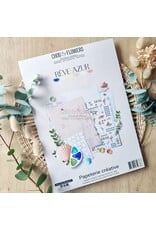 CHOU & FLOWERS CHOU & FLOWERS COLLECTION SOUVENIRS RÊVE AZUR CRÉATIVE A4 COLLECTION PACK