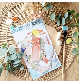 CHOU & FLOWERS CHOU & FLOWERS COLLECTION RÊVE AZUR ETIQUETTES SUD DIE-CUTS