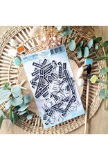 CHOU & FLOWERS CHOU & FLOWERS COLLECTION RÊVE AZUR JOLIES PHRASES SUD DIE-CUTS