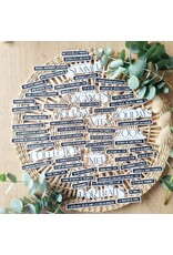 CHOU & FLOWERS CHOU & FLOWERS COLLECTION RÊVE AZUR JOLIES PHRASES SUD DIE-CUTS