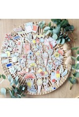 CHOU & FLOWERS CHOU & FLOWERS COLLECTION RÊVE AZUR C'EST L'ETE SUD DIE-CUTS