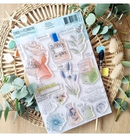 CHOU & FLOWERS CHOU & FLOWERS COLLECTION RÊVE AZUR PARFUM DU SUD A5 CLEAR STAMP SET