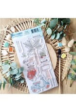 CHOU & FLOWERS CHOU & FLOWERS COLLECTION RÊVE AZUR UN AIR D'ITALIE DL CLEAR STAMP SET