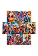 SIMPLY STATED SIMPLY STATED RAD OLD WOMAN 3.5x5 PROJECT BASE