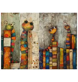 SIMPLY STATED SIMPLY STATED BOOKWORMS 8.5x11 BOOKMARK SHEET