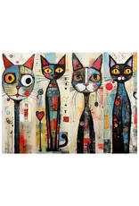 SIMPLY STATED SIMPLY STATED MEOW SOCIETY 8.5x11 BOOKMARK SHEET