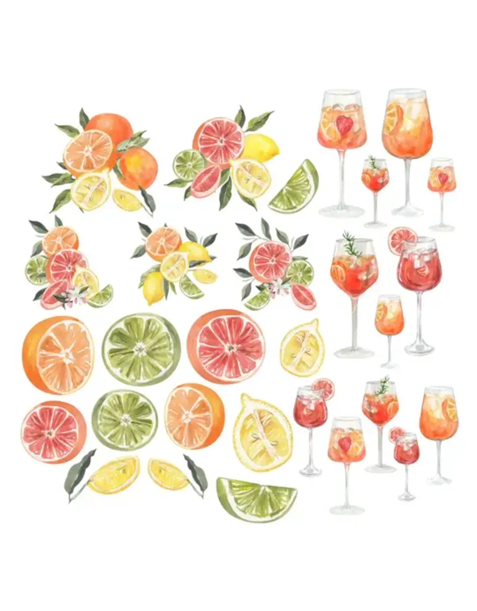 SIMPLY STATED SIMPLY STATED SWEET SUMMER FLORALS CITRUS EPHEMERA