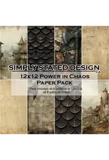 SIMPLY STATED SIMPLY STATED POWER IN CHAOS 12x12 PAPER PACK