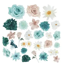 SIMPLY STATED SIMPLY STATED SHADES OF TEAL SINGLES EPHEMERA