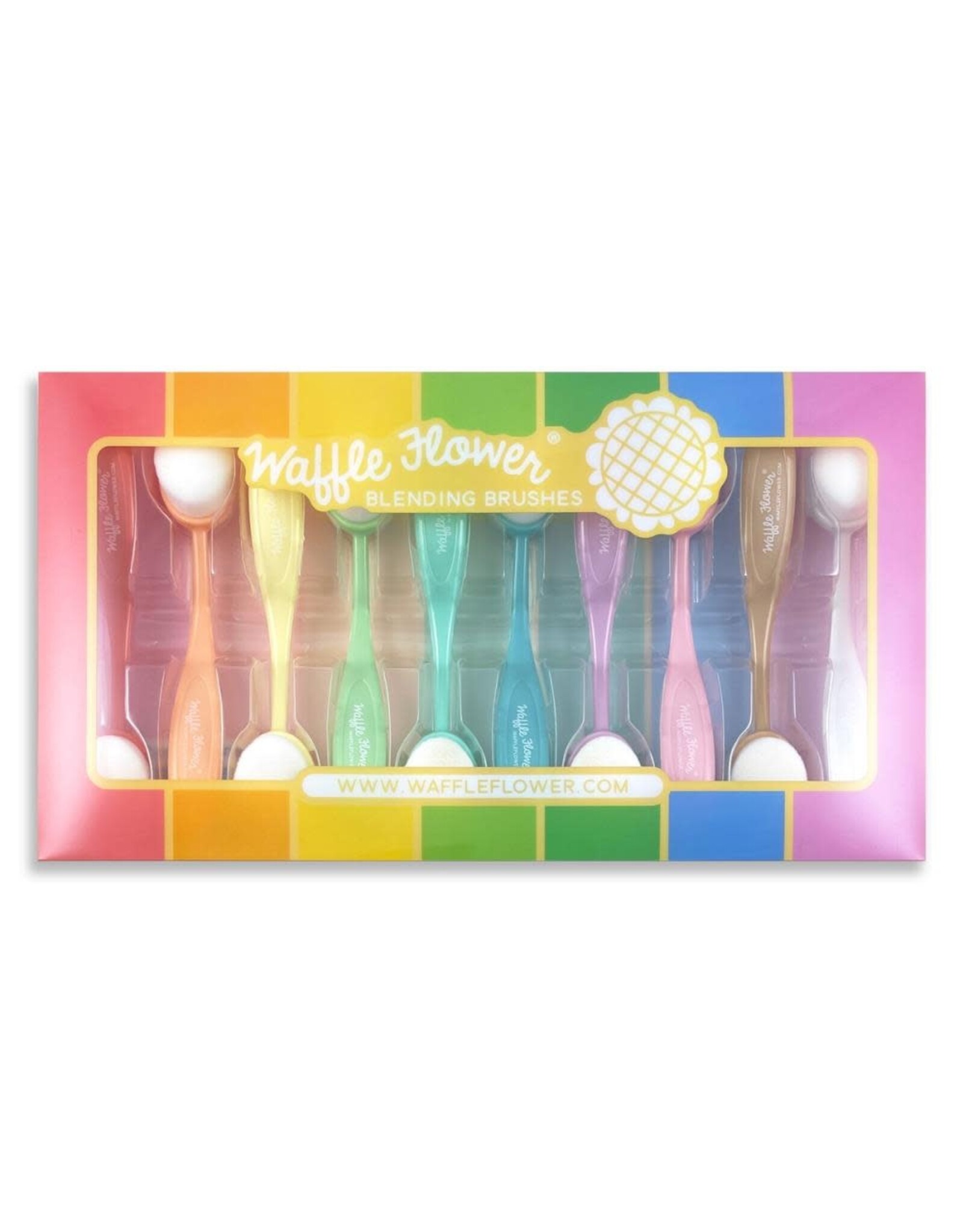 WAFFLE FLOWER WAFFLE FLOWER BLENDING BRUSHES 10/PK
