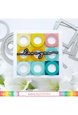 WAFFLE FLOWER WAFFLE FLOWER NESTING CIRCLE FRAMES DIE SET