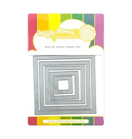 WAFFLE FLOWER WAFFLE FLOWER NESTING SQUARE FRAMES DIE SET