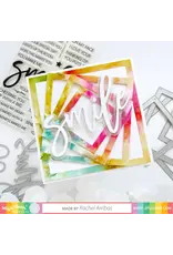 WAFFLE FLOWER WAFFLE FLOWER NESTING SQUARE FRAMES DIE SET