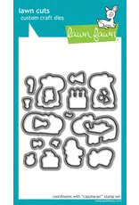 LAWN FAWN LAWN FAWN CAPYBARAS! DIE SET