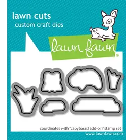 LAWN FAWN LAWN FAWN CAPYBARAS! ADD-ON DIE SET
