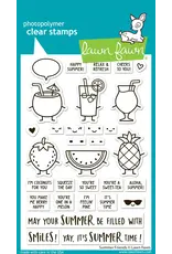LAWN FAWN LAWN FAWN SUMMER FRIENDS CLEAR STAMP SET