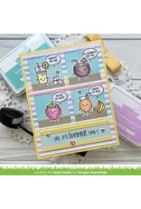 LAWN FAWN LAWN FAWN SUMMER FRIENDS CLEAR STAMP SET