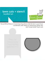 LAWN FAWN LAWN FAWN REVEAL WHEEL KEEP ON SWIMMING DROP-DOWN ADD-ON SET