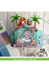 LAWN FAWN LAWN FAWN PLATFORM POP-UP PALM TREE INSERTS DIE SET