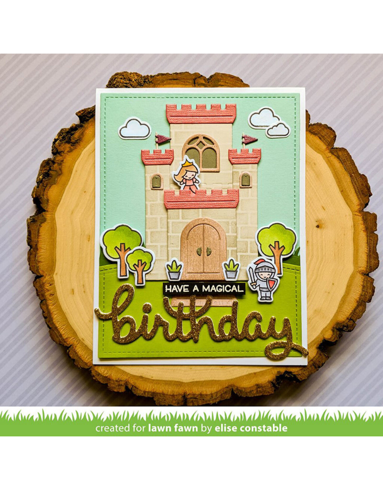 LAWN FAWN LAWN FAWN SCRIPTY BIRTHDAY DIE