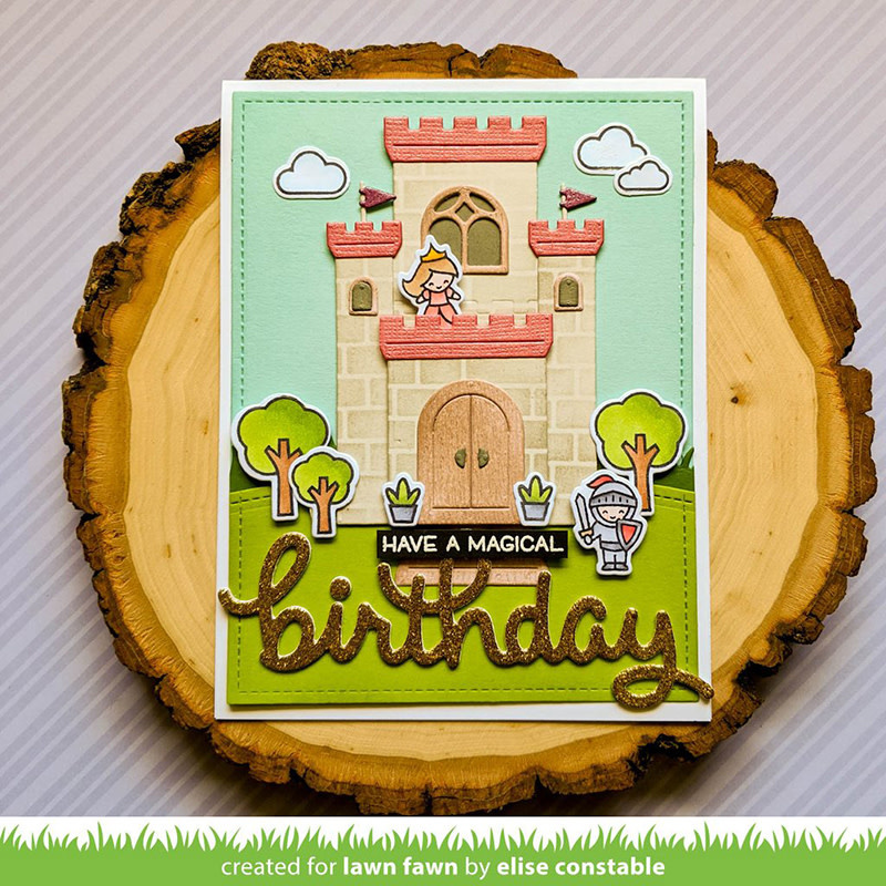 LAWN FAWN LAWN FAWN SCRIPTY BIRTHDAY DIE
