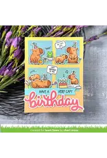 LAWN FAWN LAWN FAWN SCRIPTY BIRTHDAY OUTLINE ADD-ON DIE