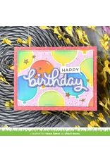 LAWN FAWN LAWN FAWN SCRIPTY BIRTHDAY OUTLINE ADD-ON DIE