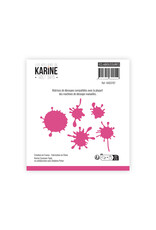LES ATELIERS DE KARINE LES ATELIERS DE KARINE HOLI DAYS ÉCLABOUSSURES DIE SET