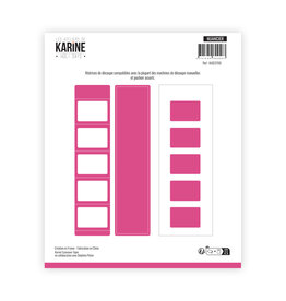 LES ATELIERS DE KARINE LES ATELIERS DE KARINE HOLI DAYS NUANCIER DIE & STENCIL SET