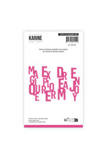 LES ATELIERS DE KARINE LES ATELIERS DE KARINE HOLI DAYS TEXTES EN CASCADE DIE SET