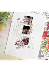 LES ATELIERS DE KARINE LES ATELIERS DE KARINE HOLI DAYS TEXTES EN CASCADE DIE SET