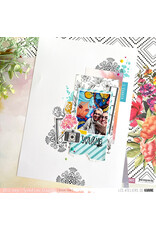 LES ATELIERS DE KARINE LES ATELIERS DE KARINE HOLI DAYS MON JARDIN AUX 1001 COULEURS A4 CLEAR STAMP SET
