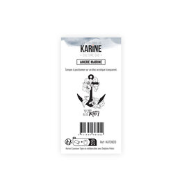 LES ATELIERS DE KARINE LES ATELIERS DE KARINE CULTURE SUD ANCRE MARINE CLEAR STAMP SET