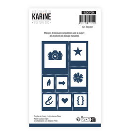 LES ATELIERS DE KARINE LES ATELIERS DE KARINE CULTURE SUD BLOC POLA DIE SET