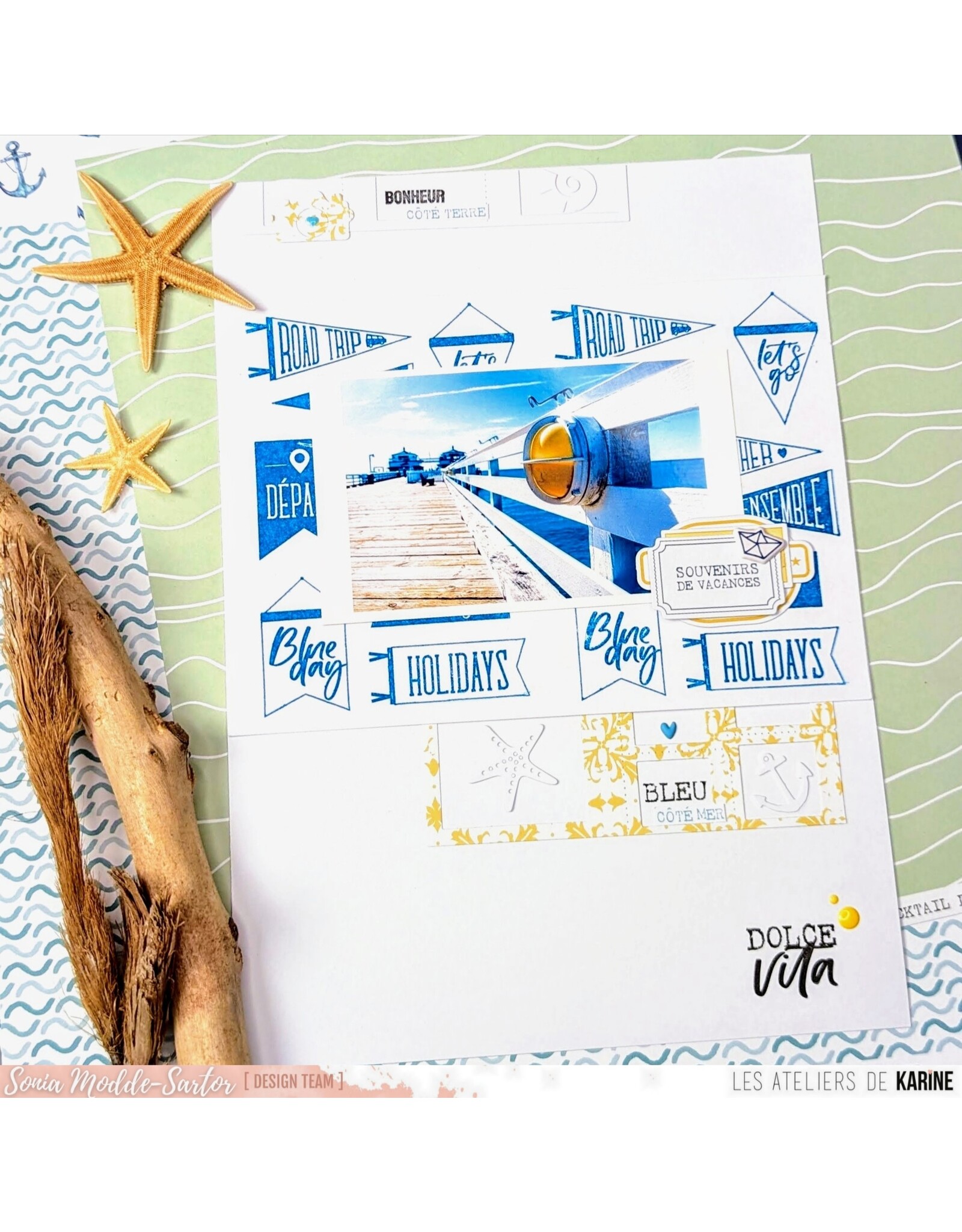 LES ATELIERS DE KARINE LES ATELIERS DE KARINE CULTURE SUD COQUILLAGES & CO DIE SET