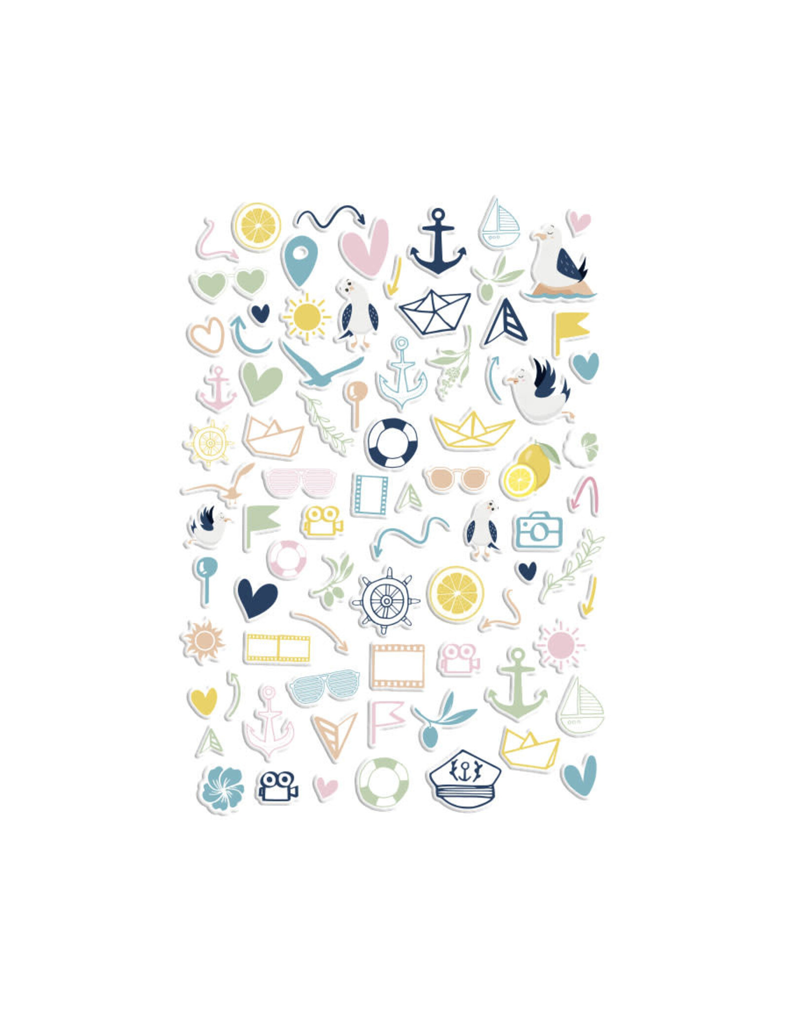LES ATELIERS DE KARINE LES ATELIERS DE KARINE CULTURE SUD PUFFY STICKERS