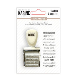 LES ATELIERS DE KARINE LES ATELIERS DE KARINE CULTURE SUD VACANCES TAMPON À MOLETTE