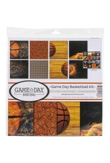 REMINISCE REMINISCE GAME DAY BASKETBALL 12x12 COLLECTION KIT