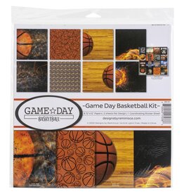 REMINISCE REMINISCE GAME DAY BASKETBALL 12x12 COLLECTION KIT