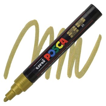 POSCA UNI POSCA GOLD OPAQUE WATER-BASED MEDIUM PAINT MARKER