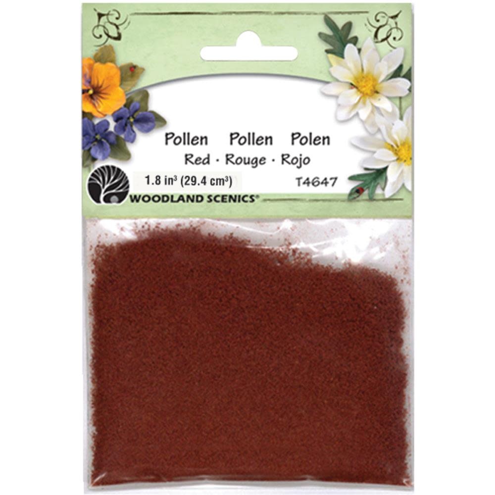 WOODLAND SCENICS RED POLLEN