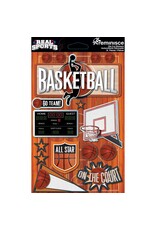 REMINISCE REMINISCE REAL SPORTS BASKETBALL CARDSTOCK STICKERS