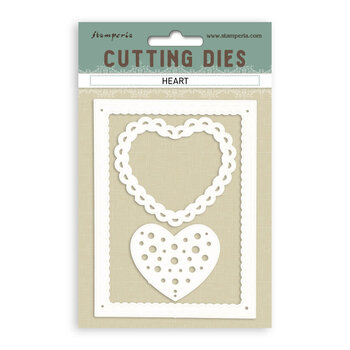 STAMPERIA STAMPERIA HEART A6 DIE SET