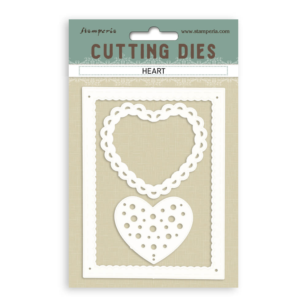 STAMPERIA STAMPERIA HEART A6 DIE SET