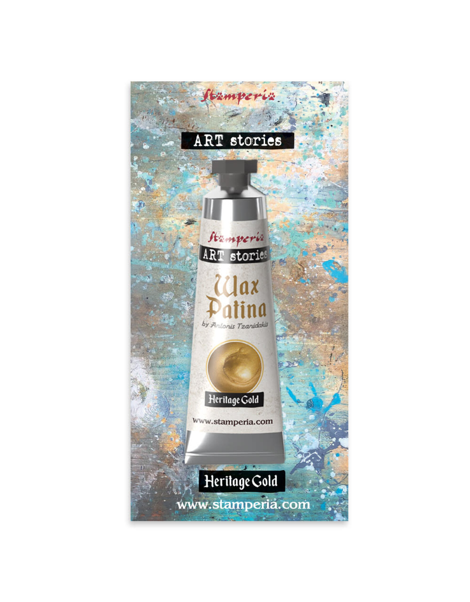 STAMPERIA STAMPERIA WAX PATINA HERITAGE GOLD PASTE