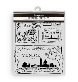 STAMPERIA STAMPERIA VENICE CITY OF ART CARDS 20x25cm STENCIL