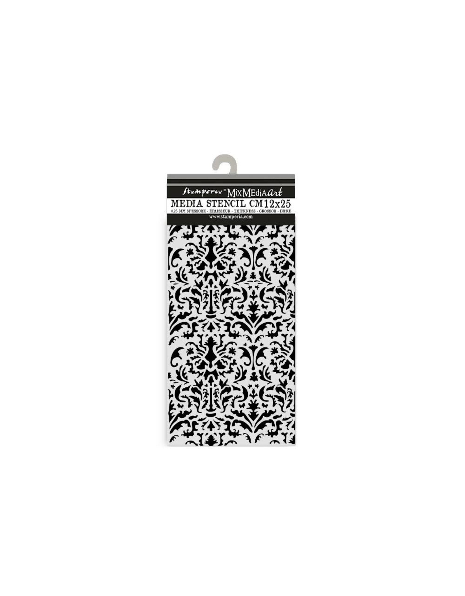 STAMPERIA STAMPERIA VENICE CITY OF ART TAPESTRY 12x25cm STENCIL