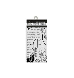STAMPERIA STAMPERIA VENICE CITY OF ART GONDOLA 12x25cm STENCIL