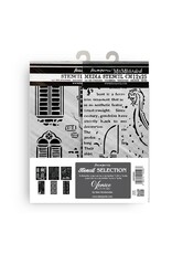 STAMPERIA STAMPERIA VENICE CITY OF ART STENCIL ASSORTMENT