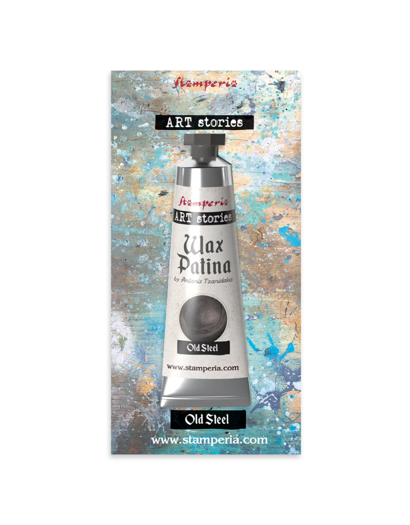 STAMPERIA STAMPERIA WAX PATINA OLD STEEL PASTE